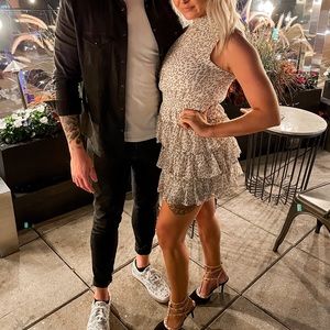 Express Ruffle Mini Dress